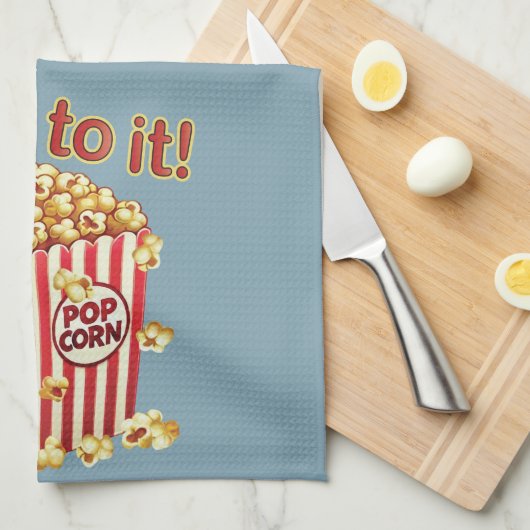 Poppin' with Style - "Pop dazu!" Geschirrtuch (Viertel Falte)