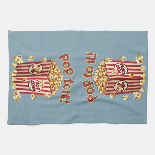 Poppin' with Style - "Pop dazu!" Geschirrtuch (Horizontal)