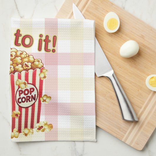 Poppin' with Style - "Pop dazu!" Geschirrtuch (Viertel Falte)