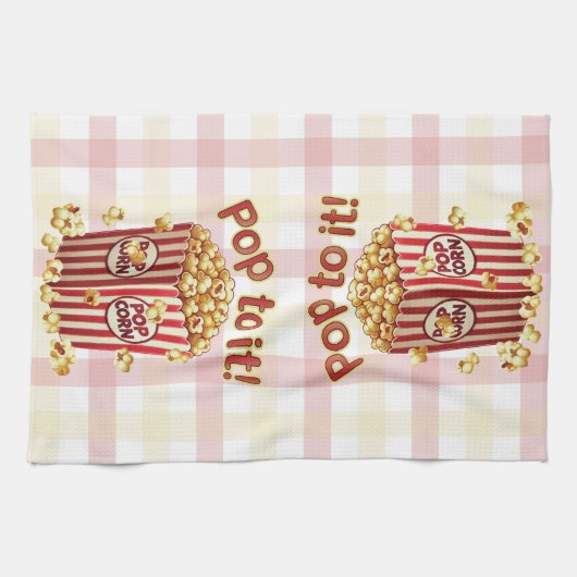 Poppin' with Style - "Pop dazu!" Geschirrtuch (Horizontal)