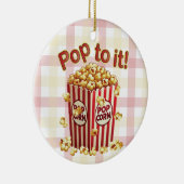 Poppin' with Style - "Pop dazu!" Keramik Ornament (Rechts)