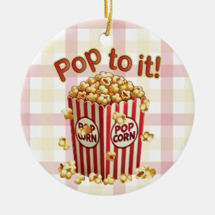 Poppin' with Style - "Pop dazu!" Keramik Ornament