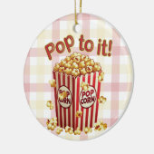 Poppin' with Style - "Pop dazu!" Keramik Ornament (Links)