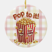 Poppin' with Style - "Pop dazu!" Keramik Ornament (Hinten)