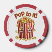 Poppin' with Style - "Pop dazu!" Pokerchips (Rückseite)