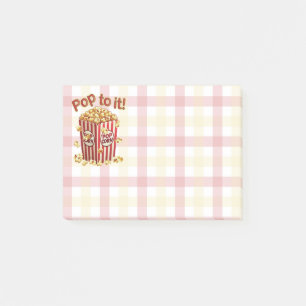 Poppin' with Style - "Pop dazu!" Post-it Klebezettel
