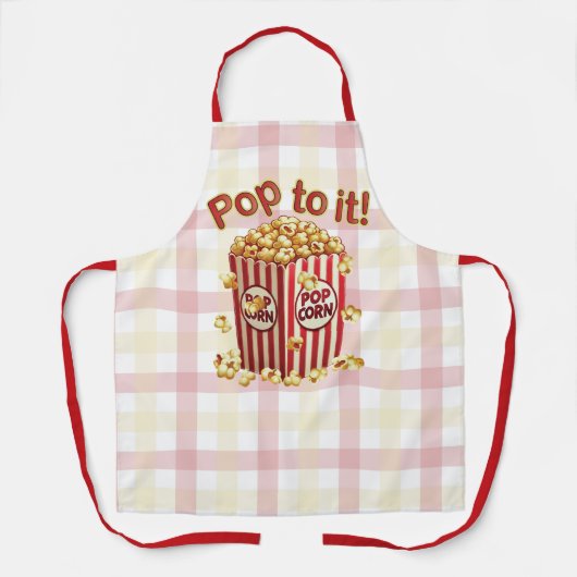 Poppin' with Style - "Pop dazu!" Schürze (Vorderseite)
