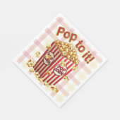 Poppin' with Style - "Pop dazu!" Serviette (Ecke)
