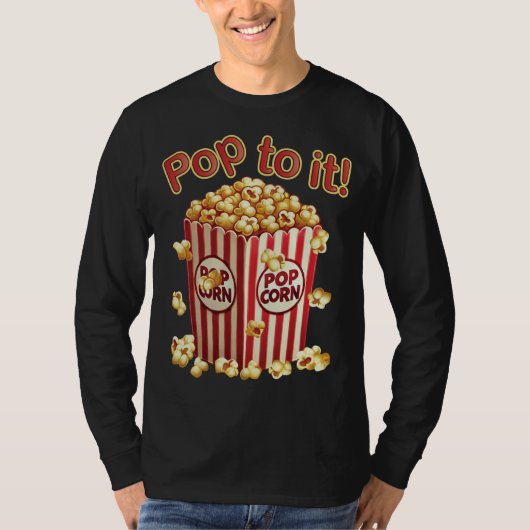 Poppin' with Style - "Pop dazu!" T-Shirt (Vorderseite)