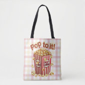 Poppin' with Style - "Pop dazu!" Tasche (Vorderseite)
