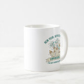 Popping Bottles for The New Year Mug Kaffeetasse (VorderseiteRechts)
