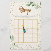 Popping Flaschen Bingo Baby Showspiele (Vorderseite)