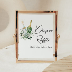 Poppin's Flaschen Kinderdusche Windelwaschmaschine Poster