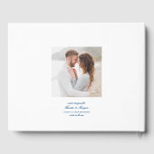 Popponesset Inn Cape Cod Elegante Hochzeit Gästebuch (Rückseite)