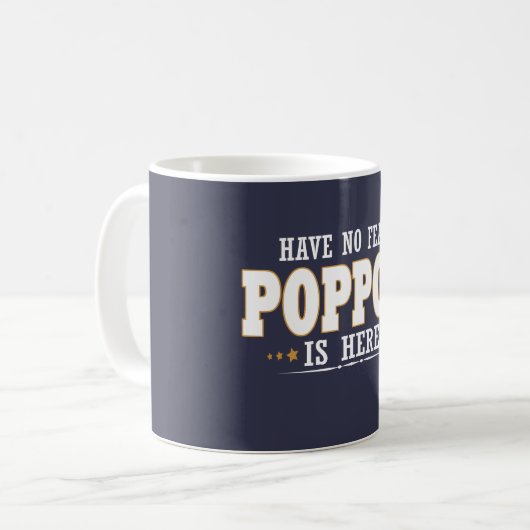 POPPOP IST HIER KAFFEETASSE (Vorderseite Links)