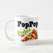 Poppop (lustige) Pizza Kaffeetasse (Links)