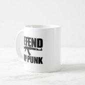 Poppunk-Tasse Kaffeetasse (Vorderseite Links)