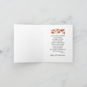 Poppy 50-Jubiläumskarte Karte (Innenseite)