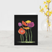 Poppy 50-Jubiläumskarte Karte (Gelbe Blume)