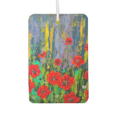 Poppy Air Freshener Autolufterfrischer (Vorderseite)