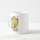 Poppy Art Makro-Mohn Kaffeetasse (Vorderseite Links)