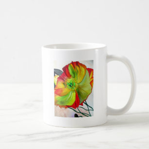 Poppy Art Makro-Mohn Kaffeetasse