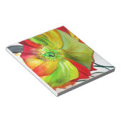 Poppy Art Makro-Mohn Notizblock (angewinkelt)