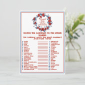 Poppy-Baby-Dusche für Babys Einladung (Stehend Vorderseite)