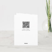 Poppy Blank Inside Dankeskarte (Rückseite)