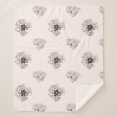 Poppy Blume Botanical Sherpadecke (Vorderseite)