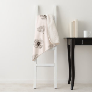 Poppy Blume Botanical Sherpadecke