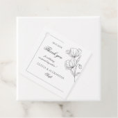 Poppy Blume Geschenkanhänger (Beispiel)