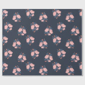 Poppy-Blume Geschenkpapier (Flach)
