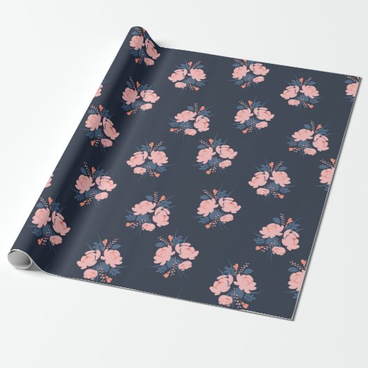 Poppy-Blume Geschenkpapier (Ungerollt)