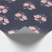 Poppy-Blume Geschenkpapier (Ecke)