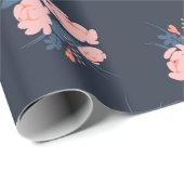 Poppy-Blume Geschenkpapier (Rolleneckpunkt)