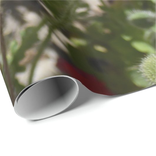 POPPY-BLUME GESCHENKPAPIER (Rolleneckpunkt)