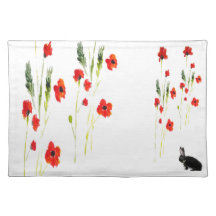 Poppy-Blume Kaninchen