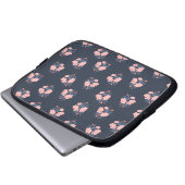Poppy-Blume Laptopschutzhülle (Vorne Knopf)