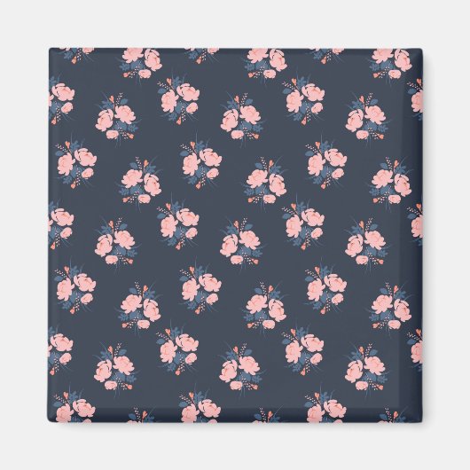 Poppy-Blume Magnet (Vorne)