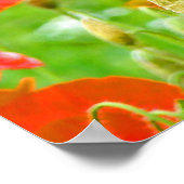 Poppy Blume Meadow Art druckt Blumenmotive Poster (Ecke)