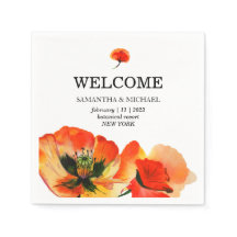 Poppy Blume Red Classic Wedding