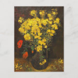 Poppy Blume von Vincent Van Gogh, 1886 Postcard Postkarte<br><div class="desc">Van Gogh feiert die Meister der Kunst</div>