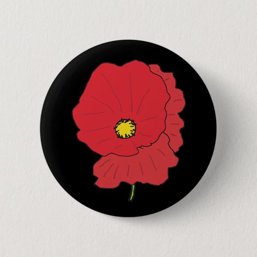 Poppy Button (Vorderseite)