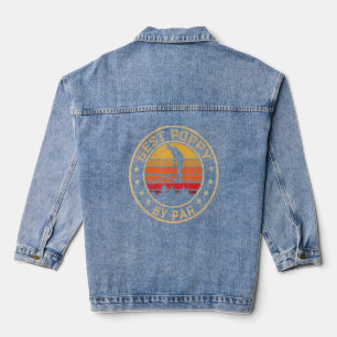 Poppy by Par Vatertag Golf Golfspielen Jeansjacke
