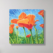 Poppy Canvas Print Leinwanddruck (Vorderseite)