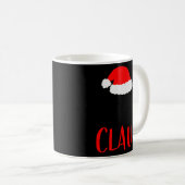 Poppy Claus Funny Christmas Pajamas PJs Opa Kaffeetasse (VorderseiteRechts)