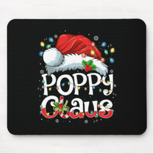 Poppy Claus Xmas Weihnachtsmatte Familie Weihnacht Mousepad