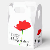 POPPY Collection 01 Mother's Day Favor Box Geschenkschachtel (Geöffnet)
