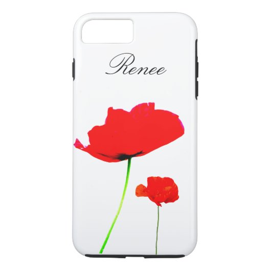 POPPY Collection 05 Personalisierter iPhone-Fall Case-Mate iPhone Hülle (Rückseite)